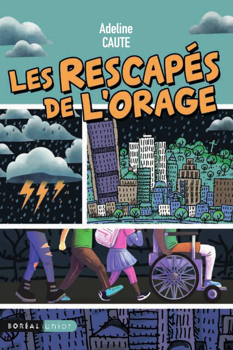 Couverture du livre Les Rescapés de l'orage
